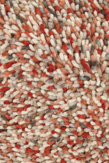 Brink & Campman Pop Art Teppich Rechteckig Wolle Ecru Coral