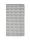 Koulis Carpets Santorini Covor Rectangular Bumbac Gri