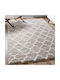 Saray Home Moroccan Teppich Rechteckig Zottelig Synthetisch,Polyester/Cotton/Leather Beige