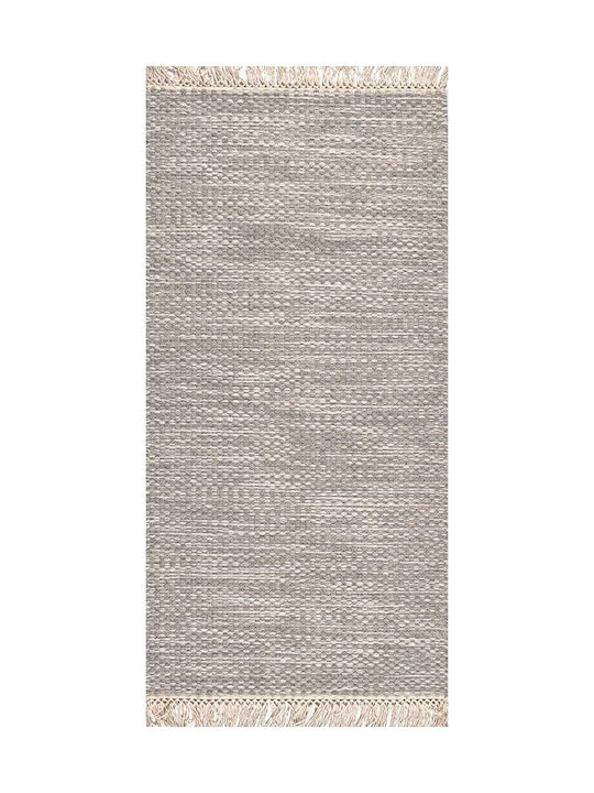 Balsan Woolen Kilim Χαλί Ορθογώνιο Μάλλινο Γκρι 190x280cm