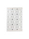 Ezzo Perla D046a1a Rug Fireplace Rectangular with Fringes Cream