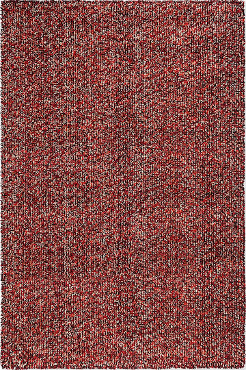 Brink & Campman Pop Art Teppich Rechteckig Wolle Red