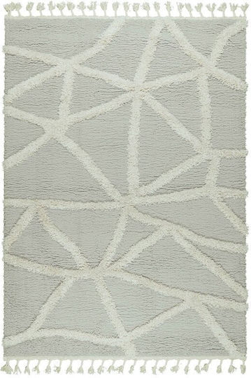 Koulis Carpets Thick 824 Килим Правоъгълена Сиво-кремаво