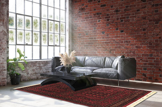Newplan Persia 2288 Χαλί Ορθογώνιο με Κρόσια Burgundy 200x290cm