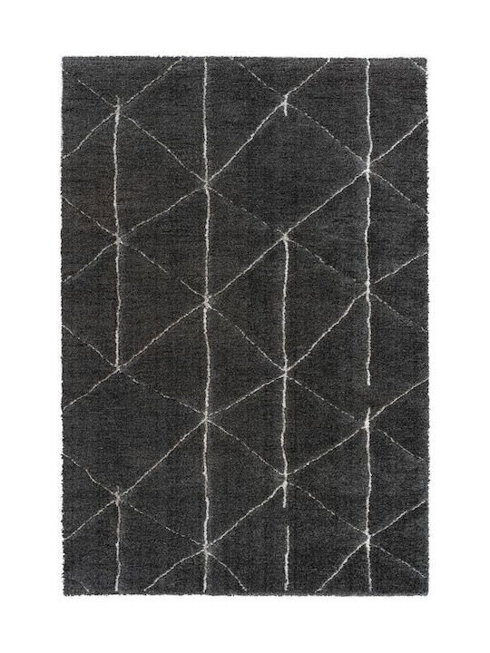 Ragolle Masai Teppich Rechteckig Synthetisch,Polyester/Cotton/Leather Gray
