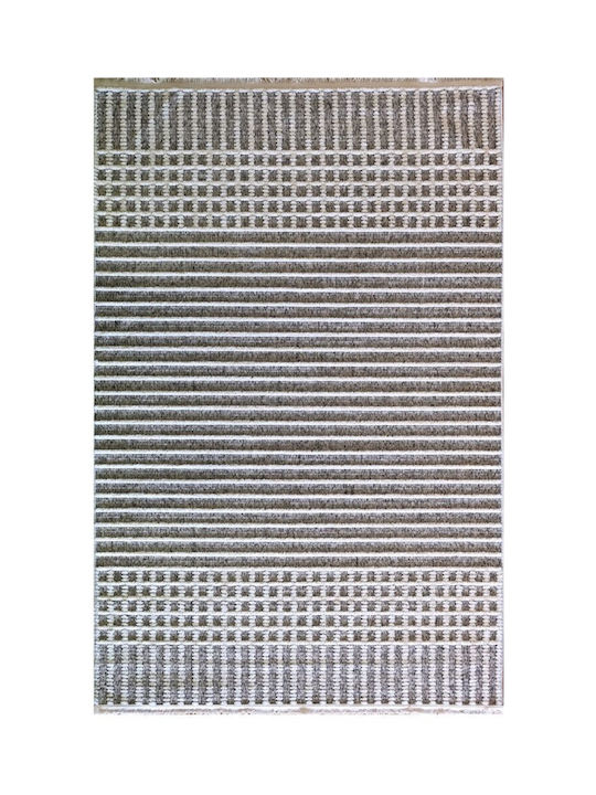 Ανατόλια Leon 996 Χαλί Ορθογώνιο Καλοκαιρινό Grey 160x230cm