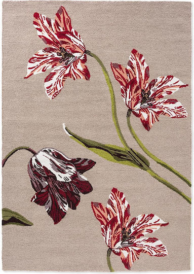 Ted Baker Botanical Tulip 200x280cm Εξωτερικού Χώρου Μπορντό