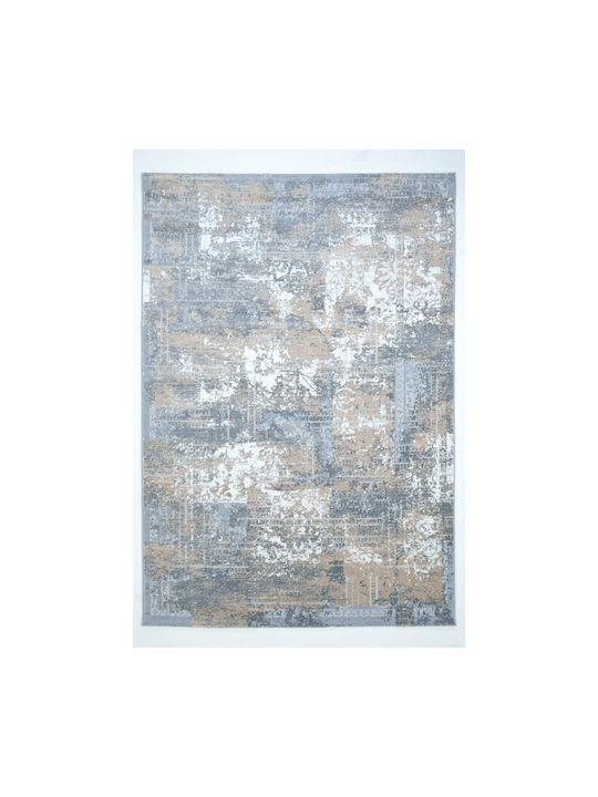 Ezzo Venice 9680bcd Χαλί Τζακιού Ορθογώνιο Γκρι 160x230cm
