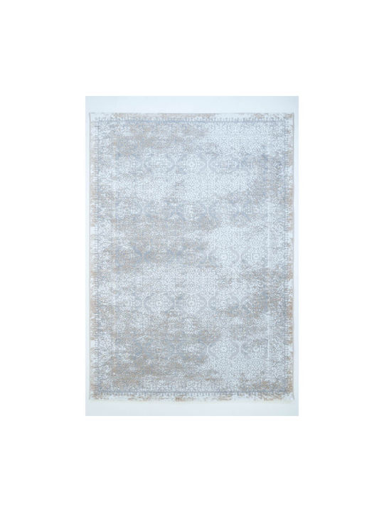 Ezzo Venice 9118acd Teppich Rechteckig Synthetisch,Polyester/Cotton/Leather Cream