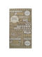 Royal Carpet Canvas 1095 Χαλί Διάδρομος Brown-White 75x250cm