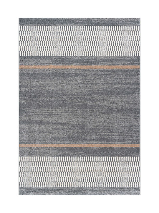 Ragolle Teppich Rechteckig Synthetisch,Polyester/Cotton/Leather Gray
