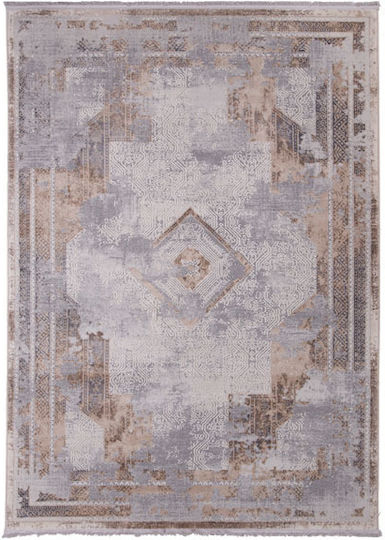 Royal Carpet Allure 17495 157 Synthetisch,Polyester/Cotton/Leather Grey Brown