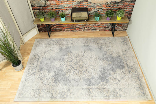 Ezzo Venice 9198ACD Килим Правоъгълена Сив