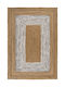 Teppich Rechteckig Sommer Korbweide Beige