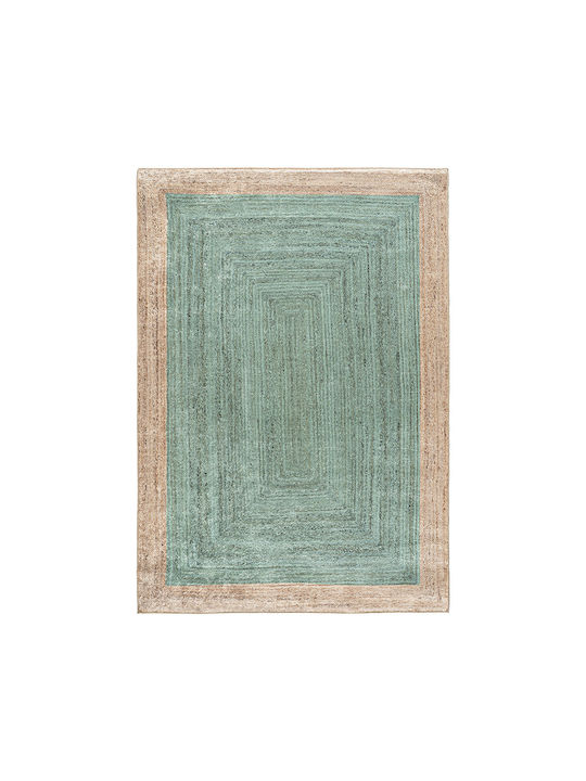 Beauty Home 9139 Rutschfest Teppich Rechteckig Synthetisch,Polyester/Cotton/Leather Mint, Beige