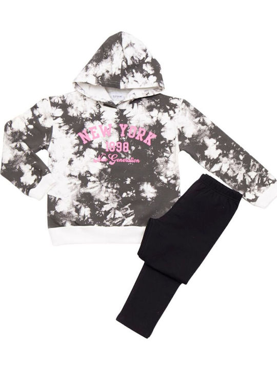 Kinder-Set mit Leggings Winter 2Stück Vanilla Sweatshirt