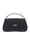 Damen Flap Handtasche Schwarz