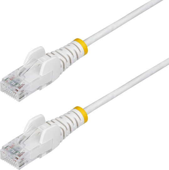 StarTech U/UTP Cat.6 Gigabit Ethernet Network Cable 15m White