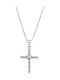 Senza Women's Cross from Silver with Chain
