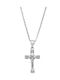Senza Women's Cross from Silver with Chain