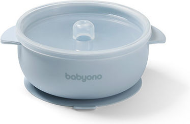 Babyono Baby Food Bowl made of Silicone Blue