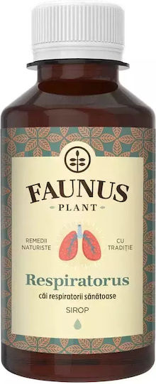 Sirop Expectorant Antitusiv Antispastic Antiinflamator Antiseptic Faunus Plant 200ml
