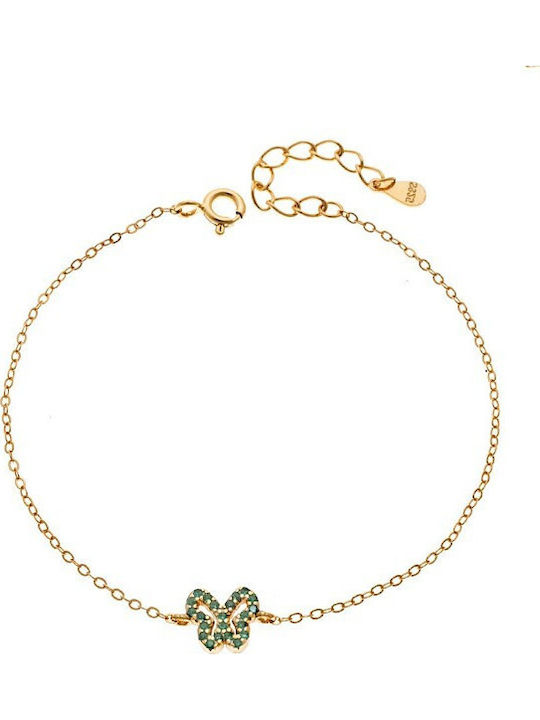 Senza Damen Armband aus Silber Vergoldet