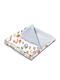 Kidizi Decke Wickeltücher für Kinderzimmer Baumwolle Weiß 100x78cm