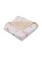 Kidizi Pătură Pepinieră Swaddling pături 100% bumbac Bej 78x78cm
