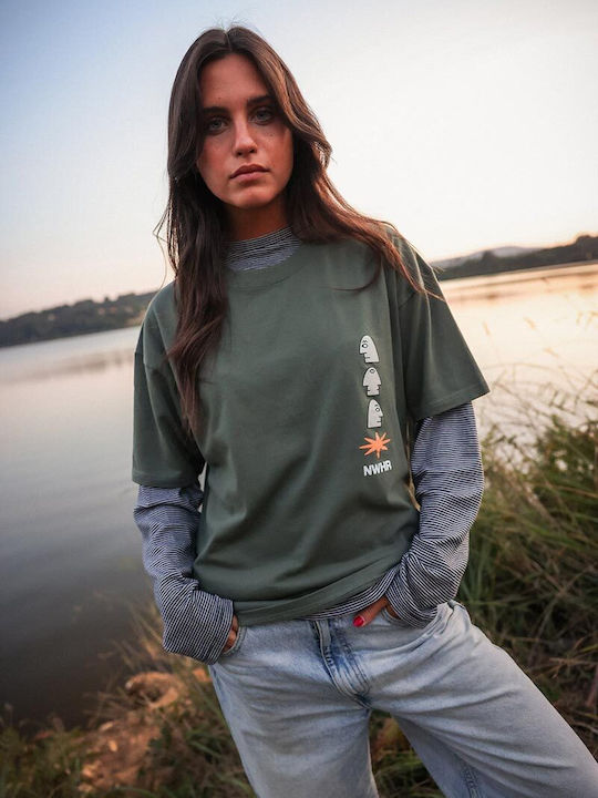 NWHR T-shirt Πράσινο
