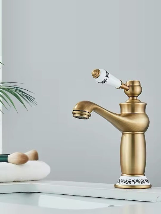 Robinetul Meu Amestecare Robinet Chiuvetă Bronz