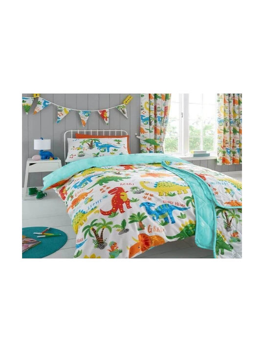 Kids Duvet Single White 150x230cm
