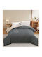 Homeone Bettdecke Einzelbett 160x220cm Grey - Beige