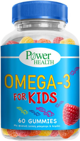 Power Health Ωμέγα 3 60 ζελεδάκια Λεμόνι