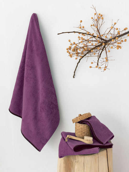 Palamaiki Facecloth Brooklyn 50x90cm Cherry Weight 500gr/m²