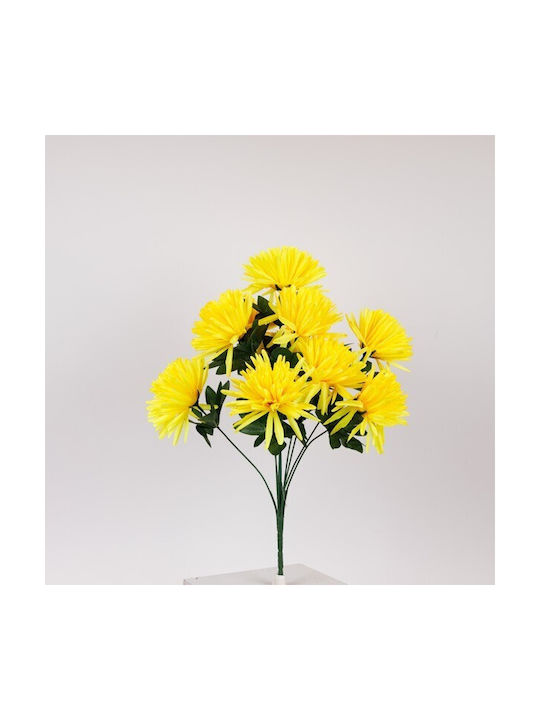 Blumenstrauß Chrysantheme Gelbe 40cm Verpackung 8 Stücke