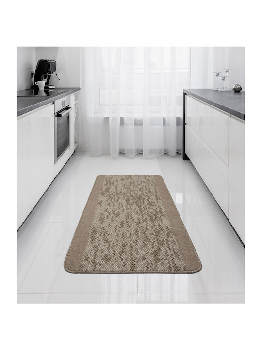 Non-Slip Kitchen Mat Runner Granite Mocha-Sugar...
