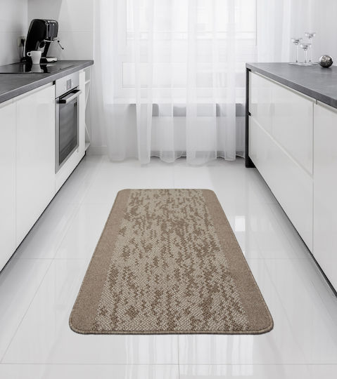Αντιολισθητικό Πατάκι Διάδρομος Κουζίνας Granite Μόκα-ζαχαρί 80x160