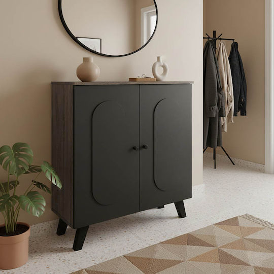 Organizator Pantofi Din Lemn Cathi 80x34x95cm 383-000026