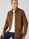 Barstow Western Standard Long-sleeved Corduroy Shirt Brown