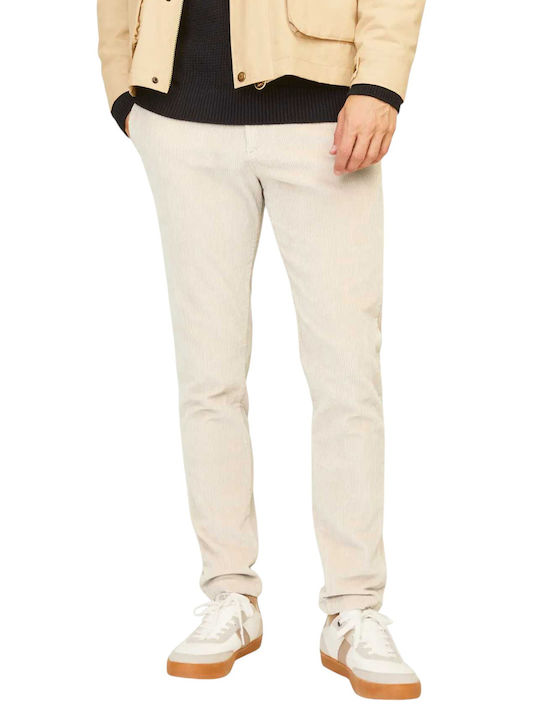 Jack & Jones Παντελόνι Chino Moonbeam White