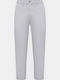 Pantaloni Chino cu Croială Slim Gray