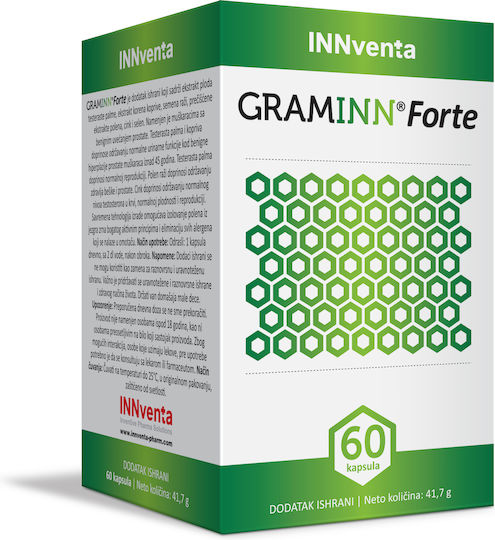 Anelixis Graminn Forte Supplement for Prostate Health 60 Capsules