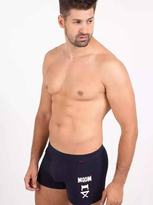 Bonatti Roberto Men's Boxer Blue with Patterns