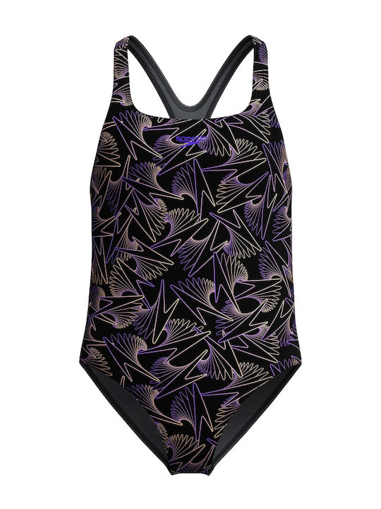 Speedo Hyperboom Medalist Kinder Badeanzug Eint...