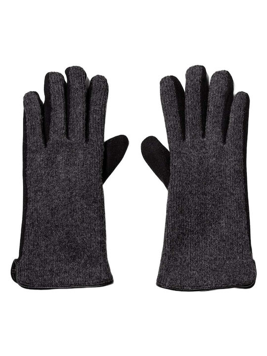 Tiffosi Gray Gestrickt Handschuhe Berührung
