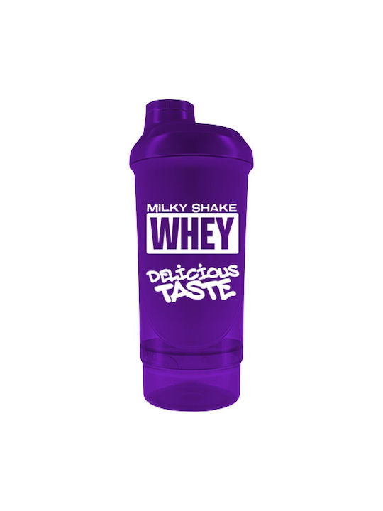6Pak Nutrition Shaker Πρωτεΐνης 150ml Πλαστικό Μωβ