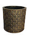 Marhome Planter Concrete Gold 14x14x13cm.