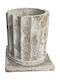 Marhome Planter Concrete White with Stand 14x14x15cm.