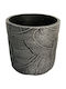 Marhome Planter Concrete Silver 17x17x14cm.